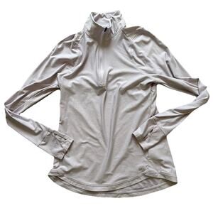 DSG Shirt Womens X-Small Light Purple 1/4 Zip Pullover Thumb Holes